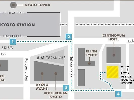 Piece Hostel Kyōto Giappone